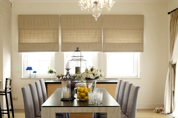 Living dining room of a modern house