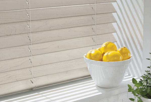 faux wood blinds