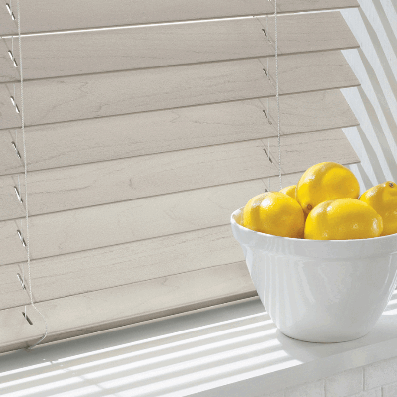 faux wood blinds